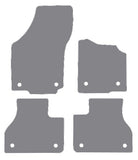 VW Phaeton (Oval Twist Fixings) 2002-2016 Grey Premium Carpet Tailored Car Mats NV HITECH