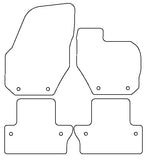 Volvo S60 Manual 2010-2018 Tailored VS Rubber Car Mats