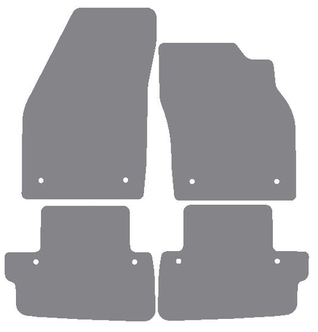 Volvo C70 Manual 2006-2013 Grey Premium Carpet Tailored Car Mats NV HITECH