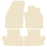 Volvo C70 Automatic 2006-2013 Beige Luxury Velour Tailored Car Mats NV HITECH