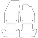 Volvo C70 Automatic 2006-2013 Tailored VS Rubber Car Mats