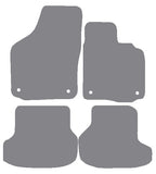 Volkswagen VW Golf Mk6 Cabriolet 2011 onwards Grey Premium Carpet Tailored Car Mats NV HITECH