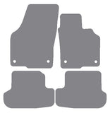 VW Beetle 2011-2019 Grey Premium Carpet Tailored Car Mats NV HITECH