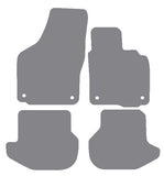 VW Eos 2006-2015 Grey Premium Carpet Tailored Car Mats NV HITECH