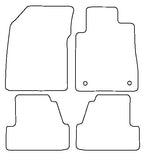Vauxhall Mokka 2012-2020 Tailored VS Rubber Car Mats