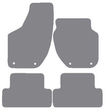 Volvo V40 2012 onwards Grey Premium Carpet Tailored Car Mats NV HITECH