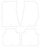 Vauxhall Monaro VXR 2004-2007 Tailored VS Rubber Car Mats