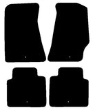 Vauxhall Monaro VXR 2004-2007 Black Luxury Velour Tailored Car Mats NV HITECH