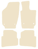 VW Polo 5 2009-2018 Beige Luxury Velour Tailored Car Mats NV HITECH