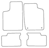 Vauxhall Astra Mk2 GTE 1985-1991 Tailored VS Rubber Car Mats