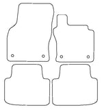 VW Passat B8 2015 onwards Tailored VS Rubber Car Mats