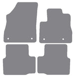 Vauxhall Astra Mk7 2015-2021 Grey Premium Carpet Tailored Car Mats NV HITECH