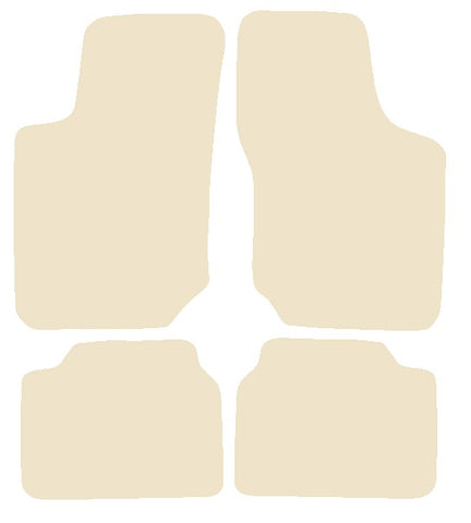 Vauxhall Tigra (Manual) 1994-2003 Beige Luxury Velour Tailored Car Mats NV HITECH