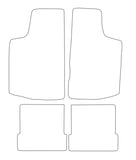 VW Scirocco 1975-1981 Tailored VS Rubber Car Mats