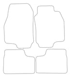 Vauxhall Astra Convertible 2000-2006 Tailored VS Rubber Car Mats