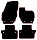 Volvo XC70 Manual 2007-2016 Black Premium Carpet Tailored Car Mats NV HITECH