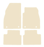 Vauxhall Insignia (Front Fixings Only) 2008-2013 Beige Luxury Velour Tailored Car Mats NV HITECH