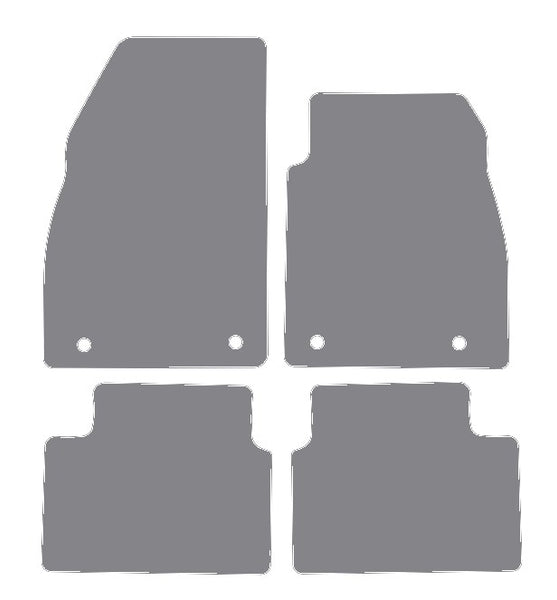 Vauxhall Insignia (Front Fixings Only) 2008-2013 Grey Premium Carpet Tailored Car Mats NV HITECH