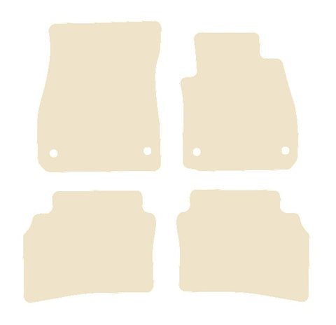 Vauxhall Insignia 2017 onwards Beige Luxury Velour Tailored Car Mats NV HITECH