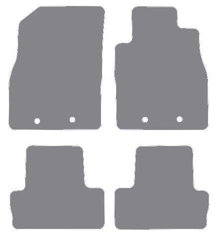 Vauxhall Ampera 2011-2019 Grey Premium Carpet Tailored Car Mats NV HITECH