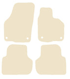 VW Jetta 2011-2019 Beige Luxury Velour Tailored Car Mats NV HITECH