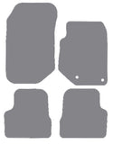 Vauxhall Corsa F 2019 onwards Grey Premium Carpet Tailored Car Mats NV HITECH