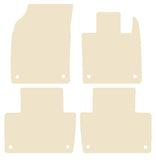 Volvo XC90 5-Seater 2015 onwards Beige Luxury Velour Tailored Car Mats NV HITECH