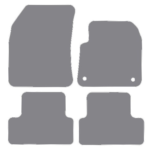 Vauxhall Grandland X 2017 onwards Grey Premium Carpet Tailored Car Mats NV HITECH