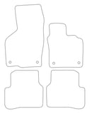VW CC 2008-2017 Tailored VS Rubber Car Mats