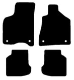 VW Lupo Automatic 1998-2005 Black Premium Carpet Tailored Car Mats NV HITECH