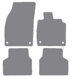 VW ID.3 2020 onwards Grey Premium Carpet Tailored Car Mats NV HITECH