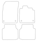 VW ID.4 2020 onwards Tailored VS Rubber Car Mats