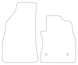 Vauxhall Combo D Van Fronts 2011-2017 Tailored VS Rubber Car Mats