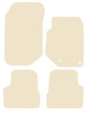 Vauxhall Mokka 2020 onwards Beige Luxury Velour Tailored Car Mats NV HITECH