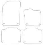 Volvo S90 & V90 2016 onwards Tailored VS Rubber Car Mats