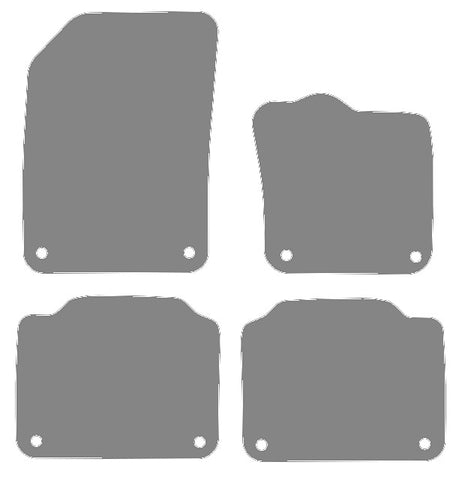 Volvo S90 & V90 2016 onwards Grey Premium Carpet Tailored Car Mats NV HITECH