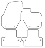 Volvo V60 Manual 2010-2018 Tailored VS Rubber Car Mats