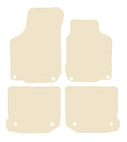 VW Beetle Cabriolet 2003-2010 Beige Luxury Velour Tailored Car Mats NV HITECH