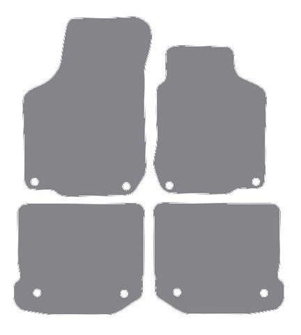VW Beetle Cabriolet 2003-2010 Grey Premium Carpet Tailored Car Mats NV HITECH