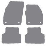 VW T-Cross 2019 onwards Grey Premium Carpet Tailored Car Mats NV HITECH