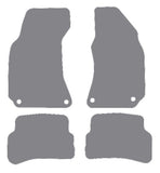 VW Passat Oval Fixings 2000-2005 Grey Premium Carpet Tailored Car Mats NV HITECH