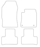 Vauxhall Astra Mk8 2022 onwards Tailored VS TPE Rubber Car Mats