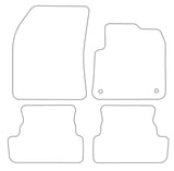 Vauxhall Grandland PHEV 2020 onwards Tailored VS TPE Rubber Car Mats