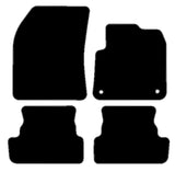 Vauxhall Grandland PHEV 2020 onwards Black Premium Carpet Tailored Car Mats NV HITECH