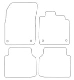 VW ID.5 2021 onwards Tailored VS TPE Rubber Car Mats