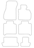 BMW 2 Series Gran Tourer F46 VS Rubber Car Mats 2015 onwards