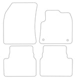 Citroen DS7 (Crossback) 2017 onwards Tailored VS Rubber Car Mats