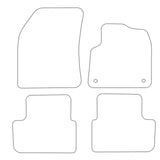 DS 7 Crossback 2017 onwards Tailored VS Rubber Car Mats