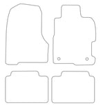 Honda Civic 5Dr 2001-2003 Tailored VS Rubber Car Mats