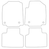 MG GS 2015 onwards Tailored VS Rubber Car Mats